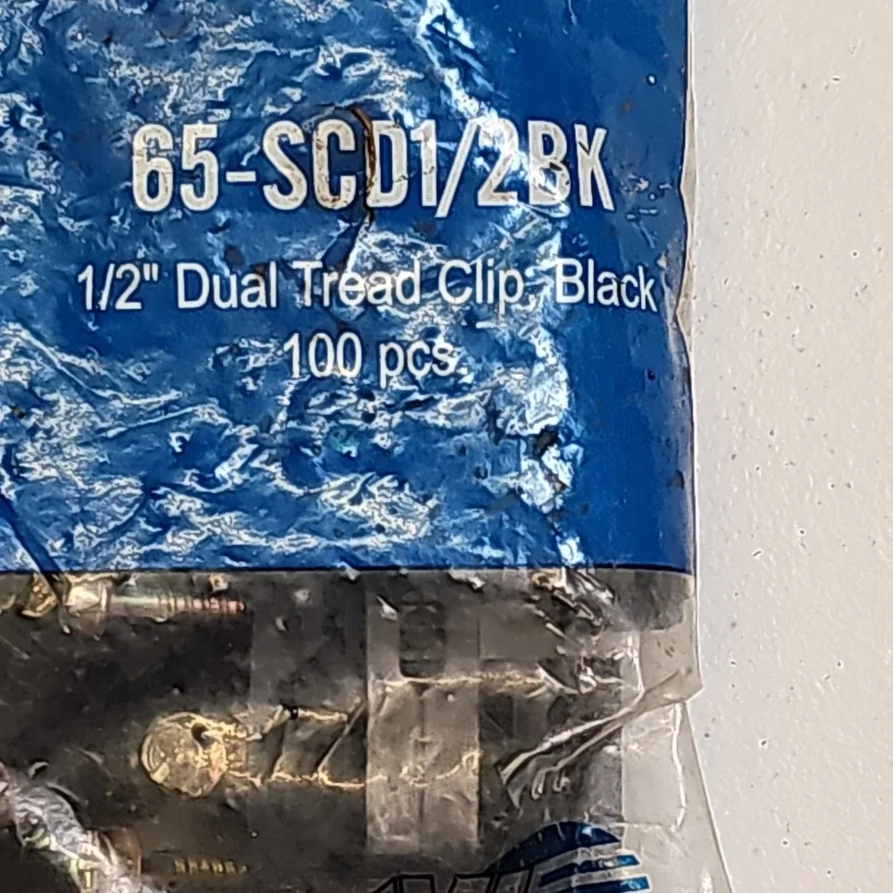 Treadclip 65-SCD1/2BK 1/2